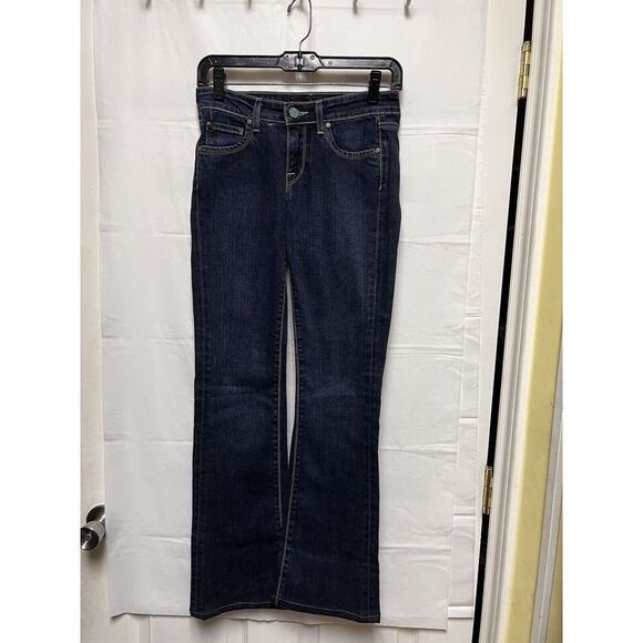 Hard Tail Forever Jeans Size 26 Waist Teen Boot Flare Girls Juniors BKC-C - Picture 2 of 11